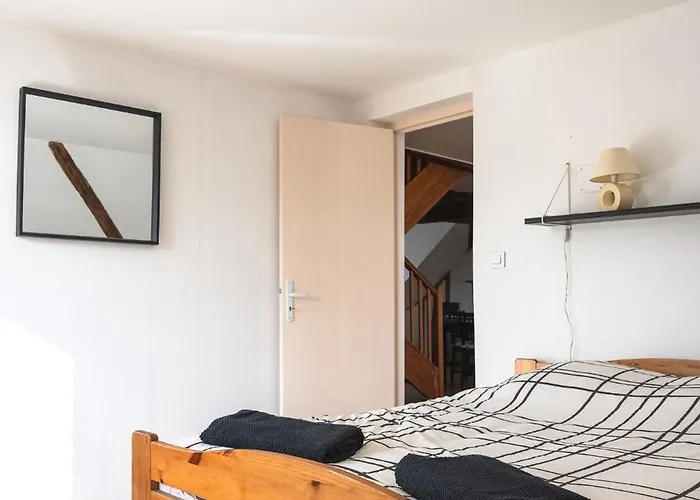 Grand Duplex En Plein Centre Lägenhet *