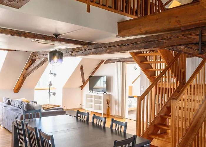 Lägenhet Grand Duplex En Plein Centre Cernay (Haut-Rhin)